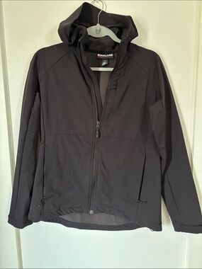 Kirkland Signature Women’s Hooded Utility Jacket - Black